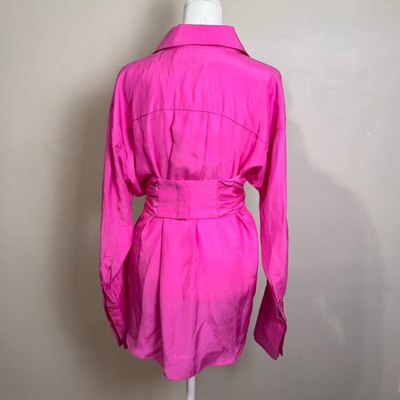 GAUGE81 Sabinas Silk Wrap Shirt - Size S - Picture 3 of 10